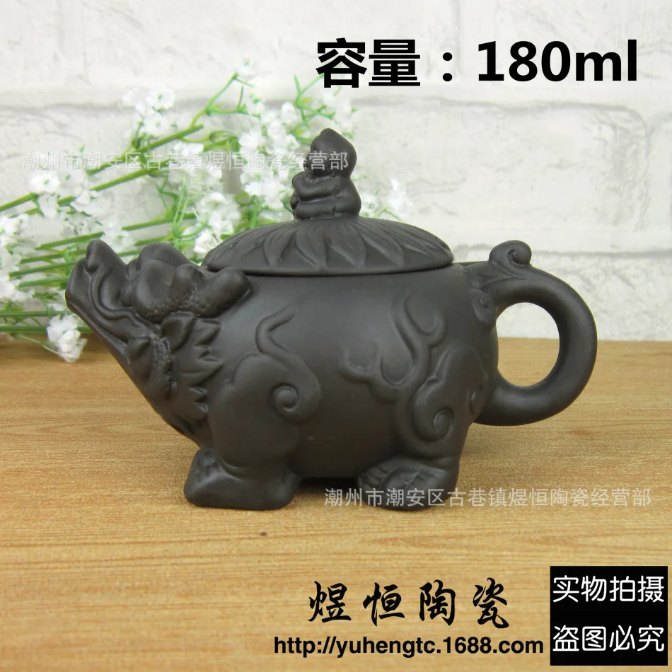 

Clay Tea Pot Teapot Kung Fu Kettle Teakettle Chinese Handmade 180ml Yixing Tea Set Teapots Zisha Ceramic Sets Porcelain