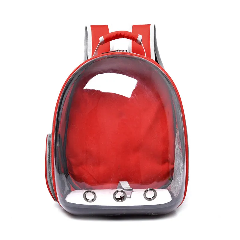 

New Pattern Space Capsule Nylon Pet Bag Transparent Outgoing Portable Pack Cat Outside Ventilation Backpack