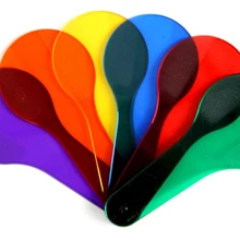 6 шт./компл. ребенка раннего обучения образовательных картина Цвет соответствующие познания Пластик избили детей дети подготовки Игрушечные лошадки подарки