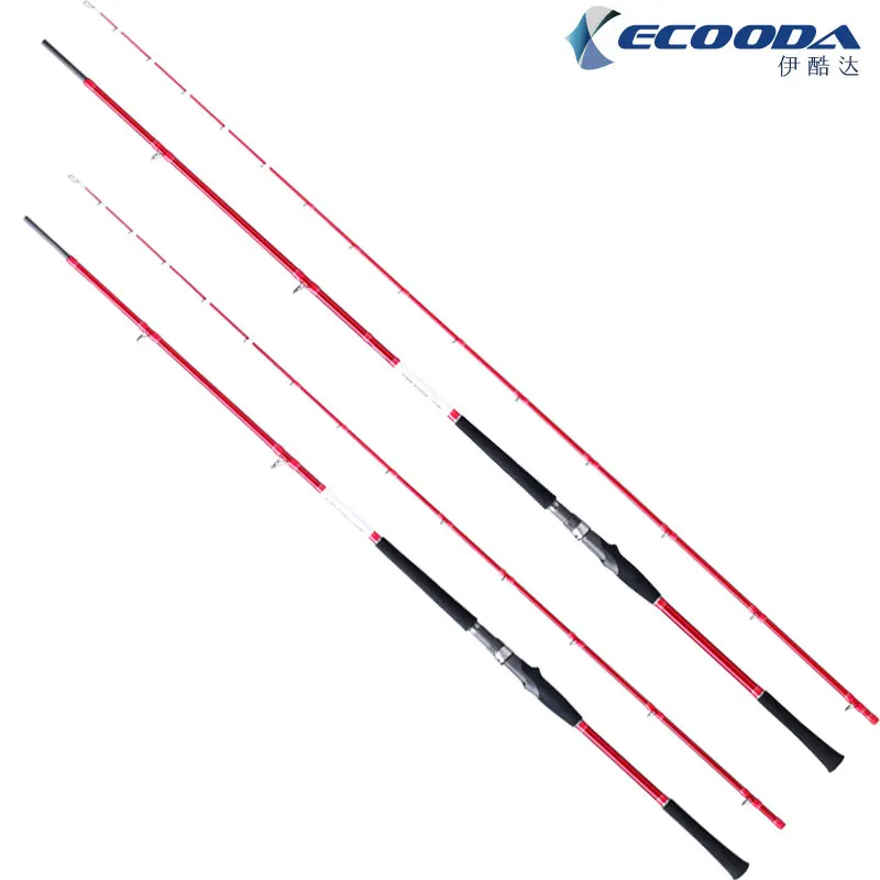 Ecooda Red porgy red 2,7 м/3,0 м литье fuji части лодочный стержень 30-80# приманка стержень Япония fuji направляющие knifefish твердый углеродный наконечник - Цвет: Красный