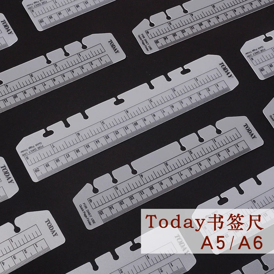 Линейка A5 A6 A7 1 шт. планер на 6 отверстий спиральные инструменты блокнот школьные и