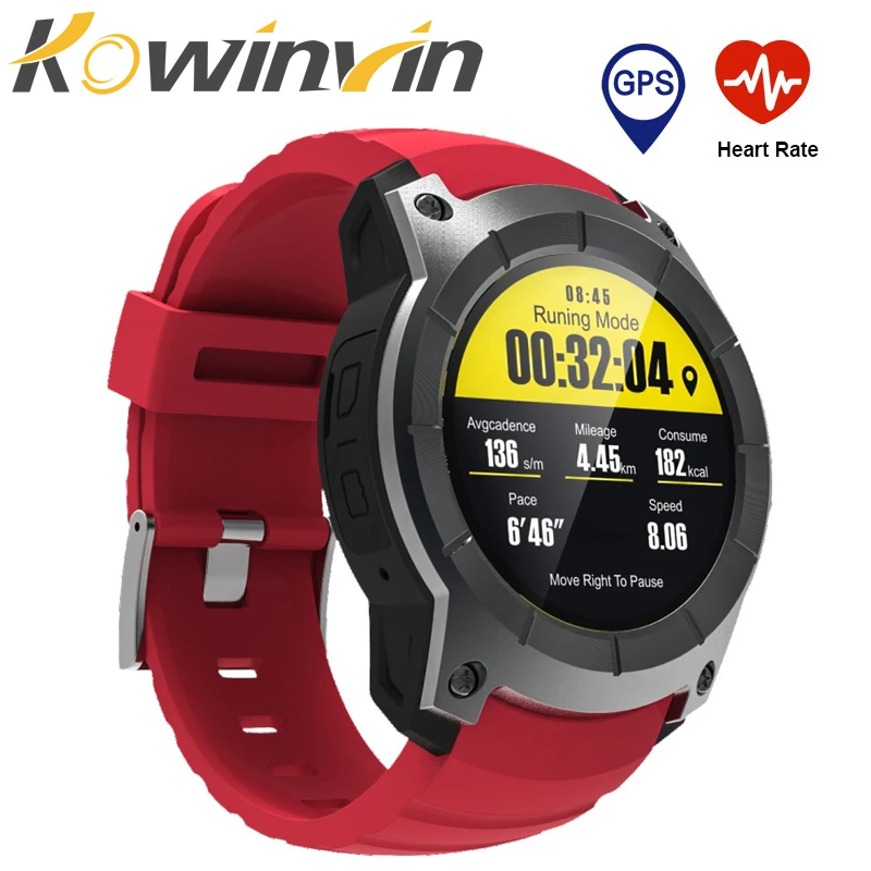 

S958 GPS Sports Watch 1.3'' Color Screen Smart Watch multi-sport Smartwatch G05 Bluetooth 4.0 built-in GPS chip MTK2503