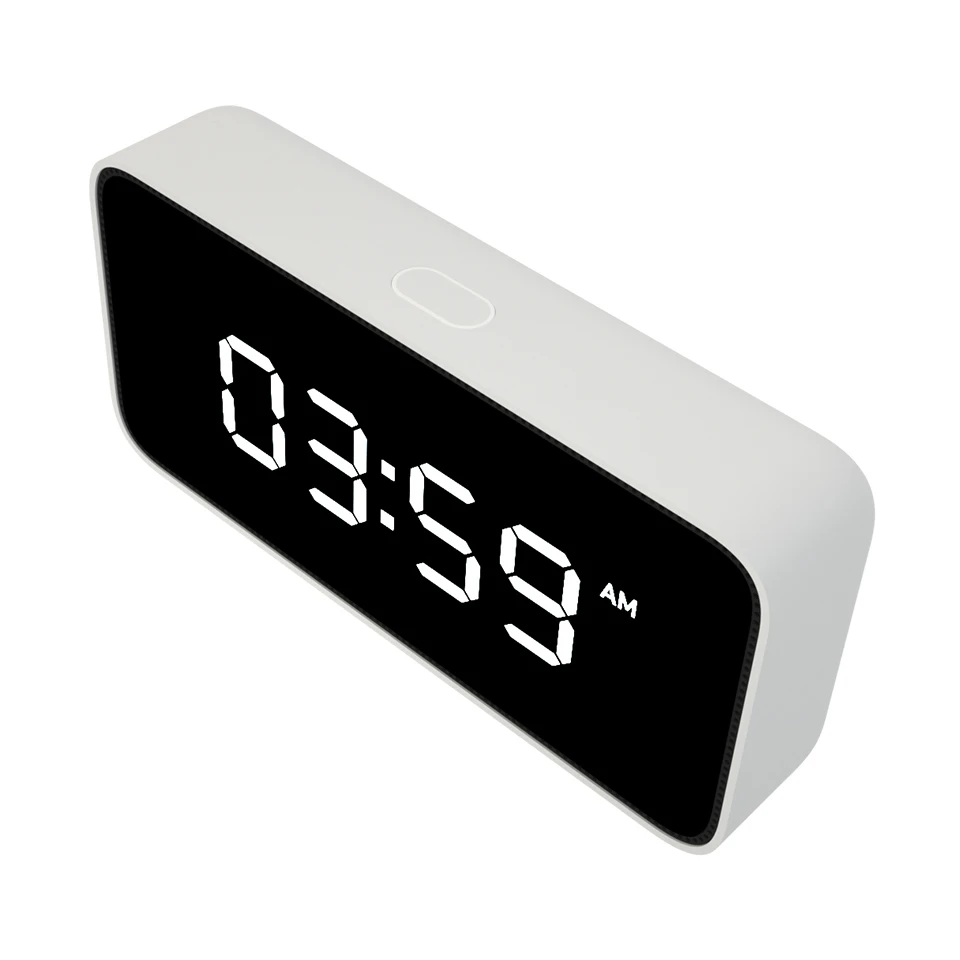 Xiao mi Xiaoai умный будильник Голосовая трансляция часы шлюз настольные часы Автоматическая Калибровка времени mi jia mi Home App