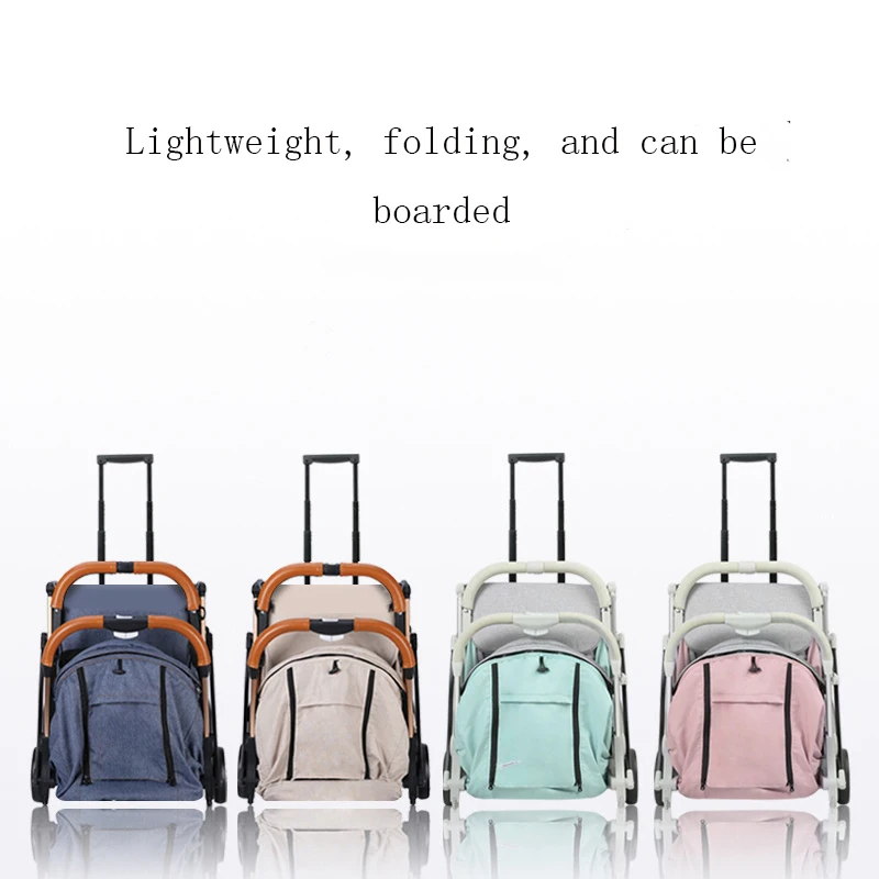 Tanie TIANRUI lekki składany wózek dziecięcy może siedzieć może leżeć na zwykłym wózku dziecięcym 2 w 1 silla de paseo