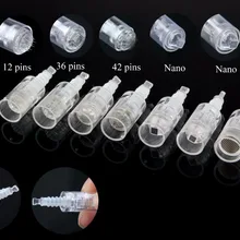 50 шт./лот Dr иглы для дермопена микронано Круглый иглы картридж микроиглы для электрического Dr Derma ручка Cartucho иглы татуировки