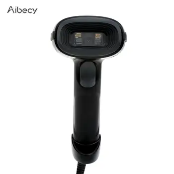 

2D USB Handheld Portable Barcode Scanner Supermarket Bank Warehouse Bar Code Reader with Memory