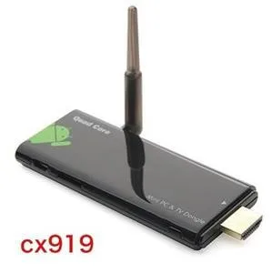 Dlan 2 G / 16 CX919 Android 4.4 TV vara XBMC antena externa Bluetooth 4.0 WiFi Quad Core 1080 P Mini PC Box Dongle |