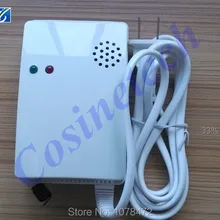 Беспроводной датчик сжиженного газа, детектор утечки горючего газа для наших систем сигнализации, 433 МГц/315 МГц сигнализация угольного газа для домашних систем сигнализации