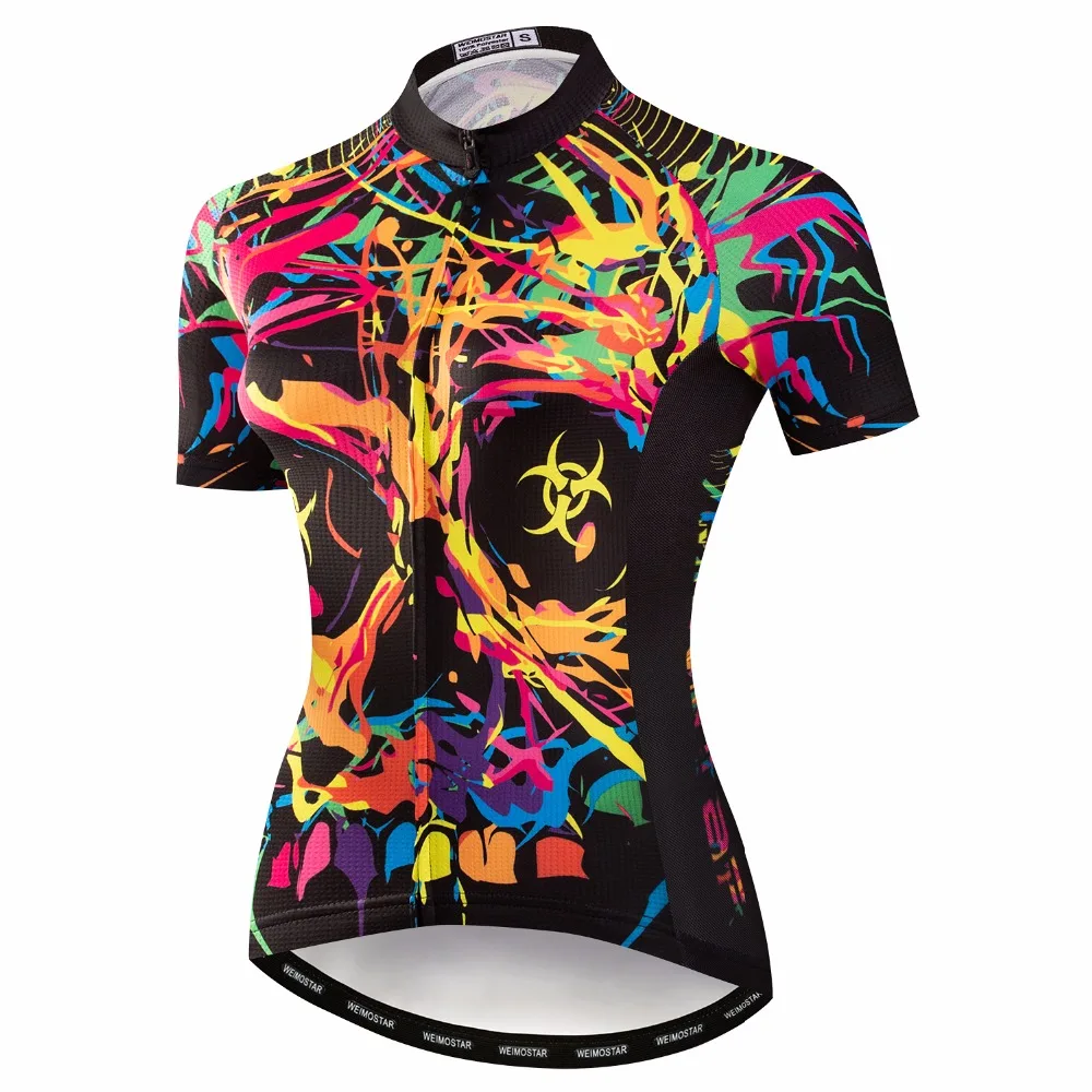 

Cycling jersey women 2018 pro team maillot mtb motocross triathlon bycicle mountain clothing bike shirt wear retro funny clothes