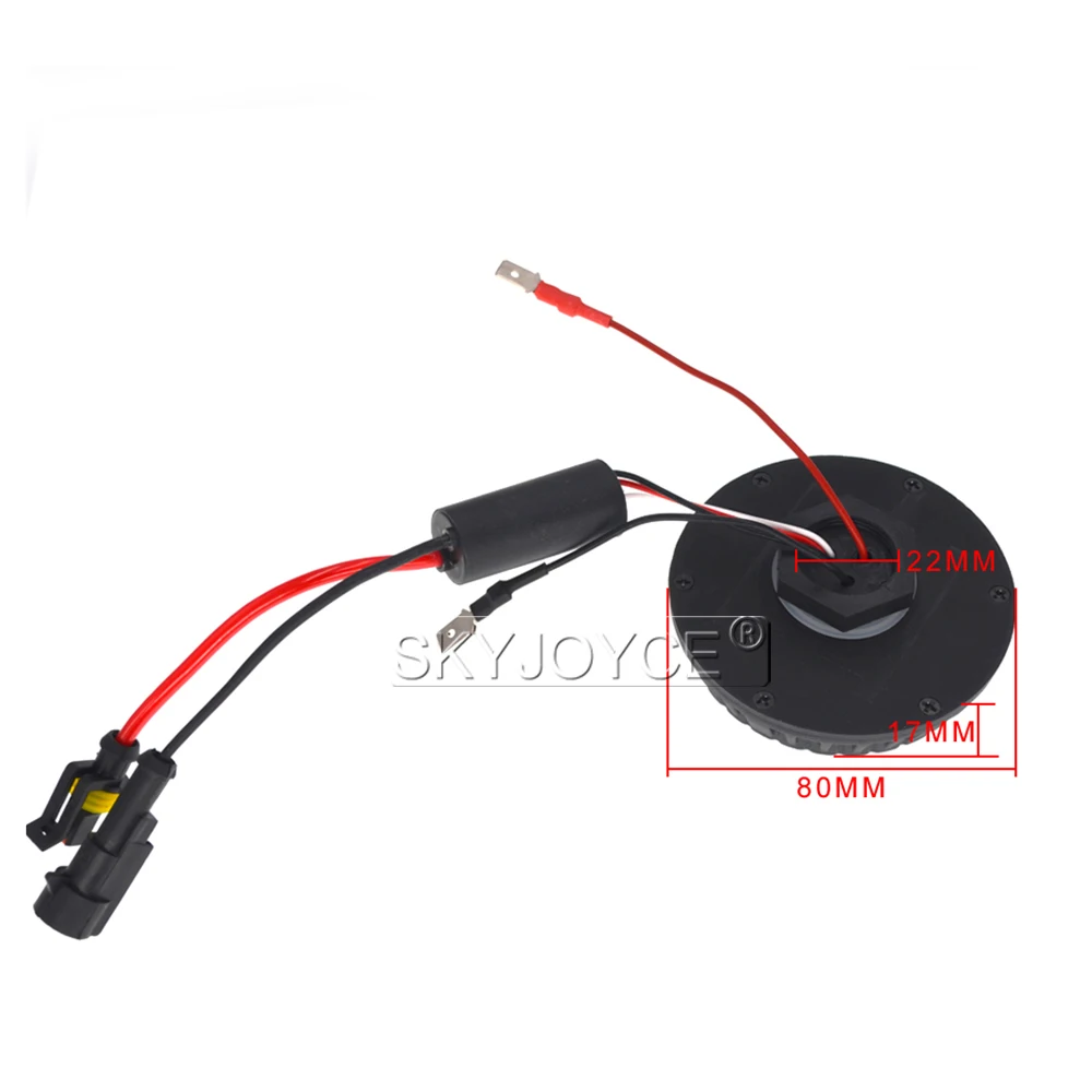 SKYJOYCE 2018 New AC 12V 35W HID Xenon Ballast Mini All In One Car Headlight Round HID Ballast For H1 H7 H11 35W Xenon HID Kit (7)