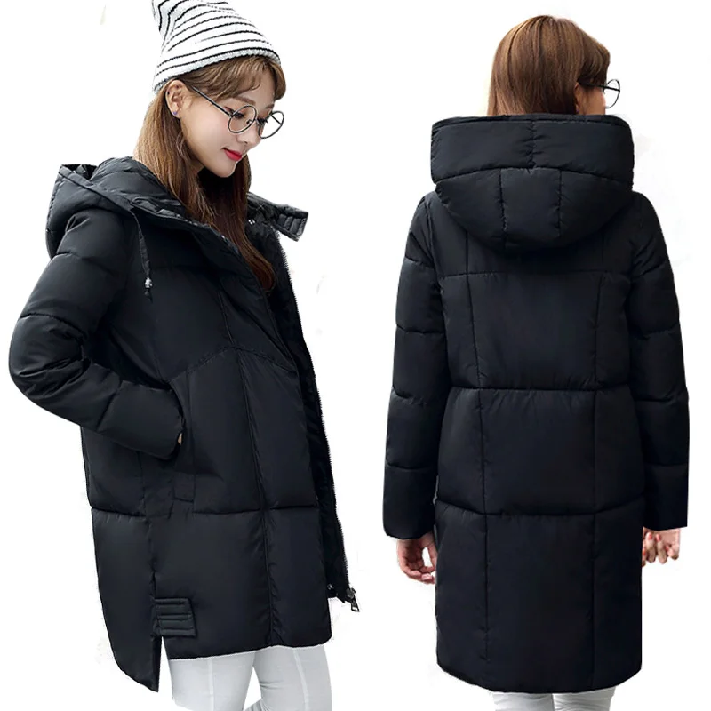 

Maternity Coat Hooded Maternity Jacket Winter Coats for Pregnant Women fashion Maternity Winter Jacket Korea Pregnancy Outerwear