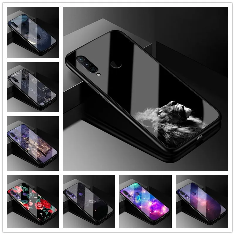 

For Lenovo Z6 Lite Case Tempered Glass Hard back cover For Lenovo Z6 Lite Case Z6Lite Z 6 Lite L38111 phone case 6.3 soft bumper