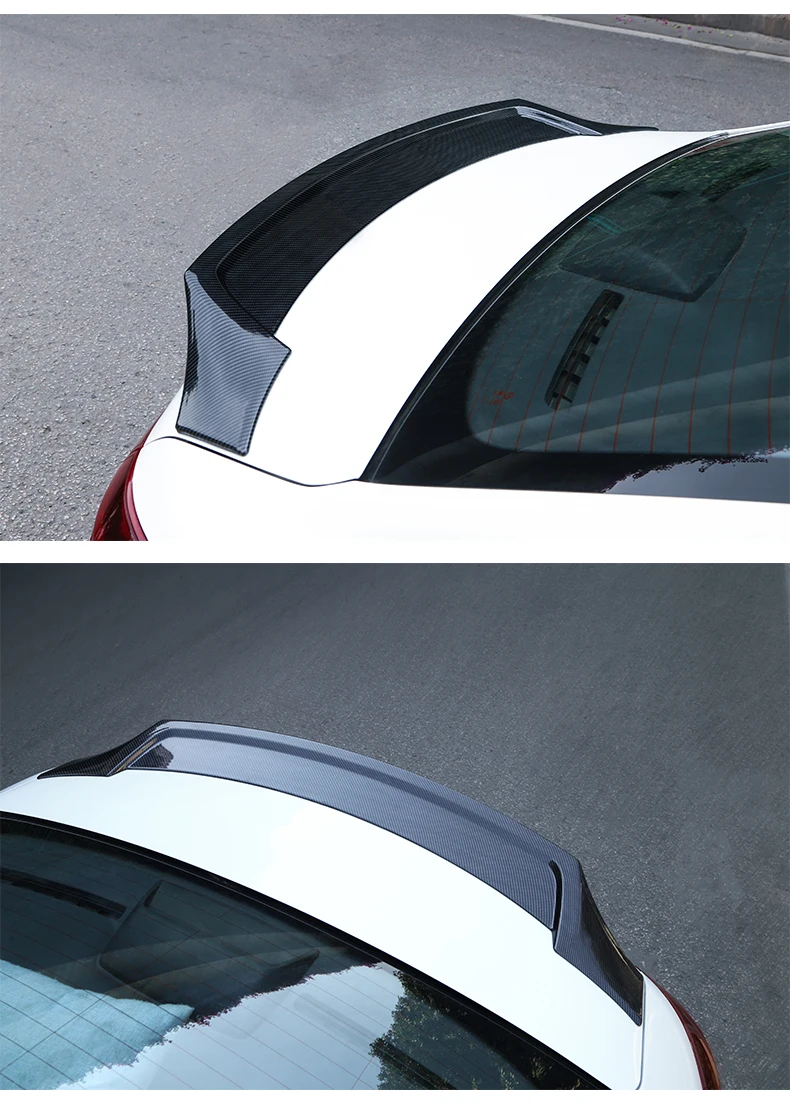 Для Mazda Axela спойлер- Mazda Axela спойлер Высокое качество ABS Материал Автомобиля Заднее Крыло праймеры цвет задний спойлер