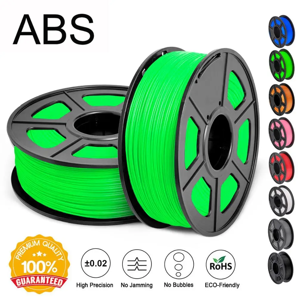 

ABS 3d printer filament 1.75mm 3d abs filament 1kg spool impressora for 3d printer and 3d pen refills