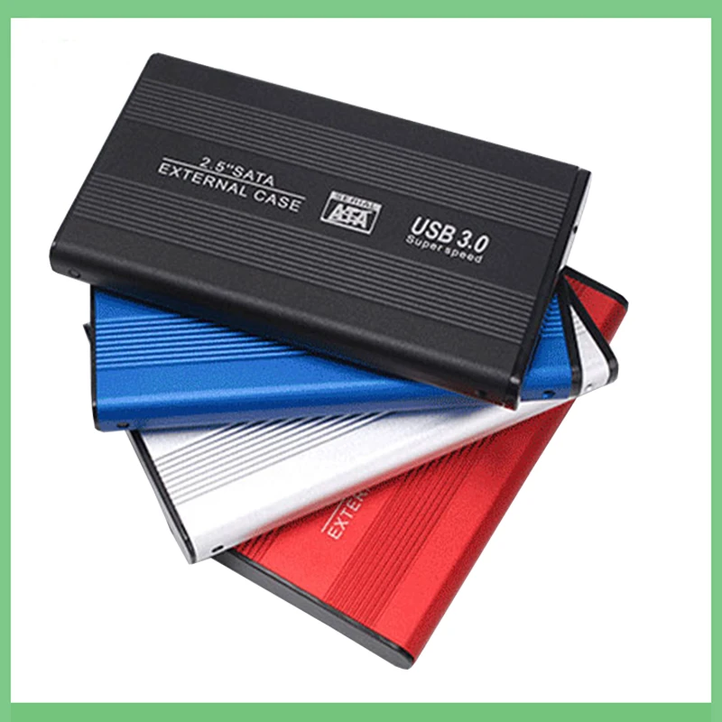 2.5 inch SATA to USB 3.0 HDD SSD 2TB 4TB Hard Disk Drive Box External HDD Enclosure Full Mesh