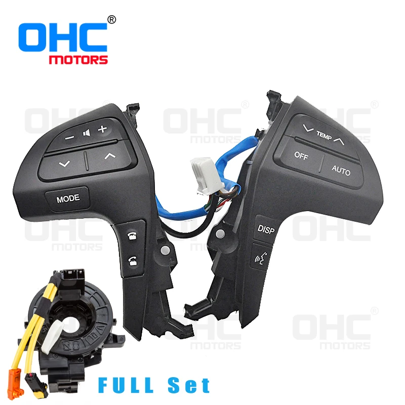 Premier Quality Steering Wheel Switches buttons for Toyota Camry Hilux Vigo Highlander Innova Premio OHC Motors OE Quality