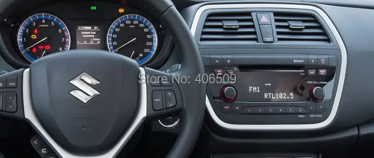 Discount Android 8.0 Car DVD Player for Suzuki SX4 S Cross 2014 2015 2016 with GPS Navigation Radio BT SD USB WIFI Stereo 8Core 4G+32G 8