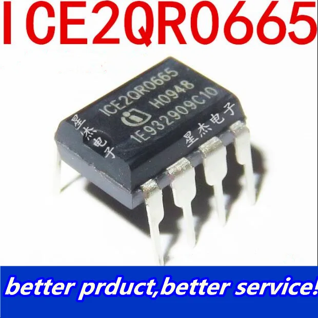 Freeshipping 10pcs/lot ICE2QR0665 2QR0665 DIP-8 Goodquality | Электроника