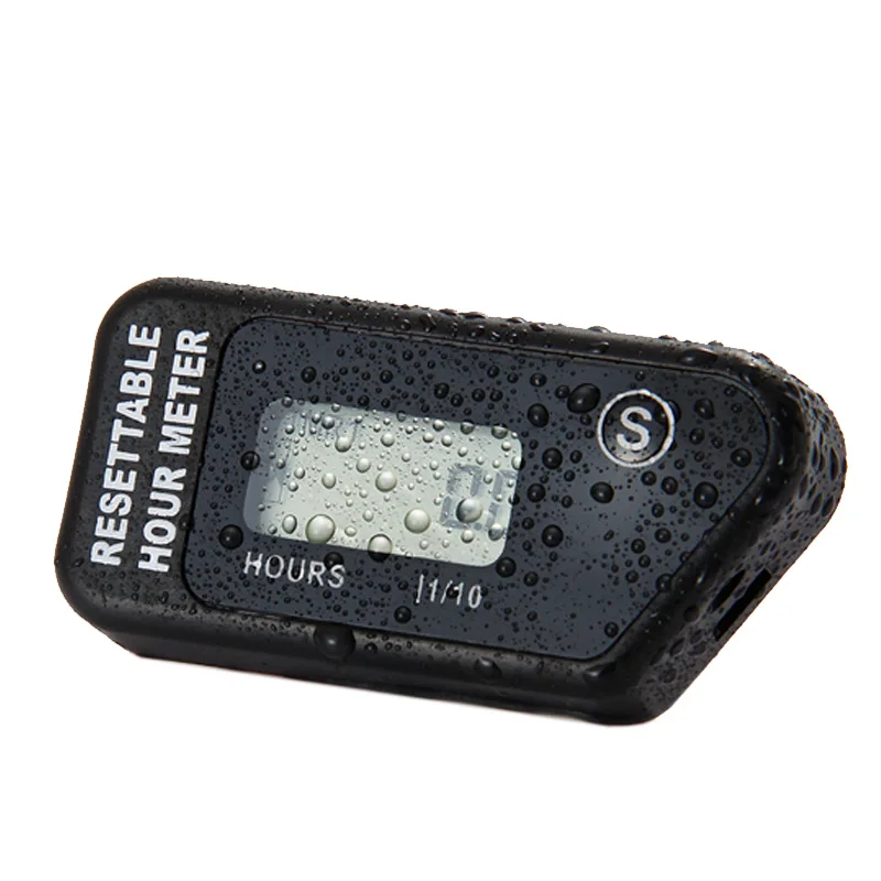 

Waterproof Inductive Digital Hour meter For gasoline engine Generators Motorcycles ATV snowmobile pit bike jet engine