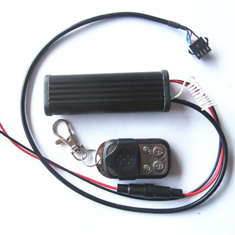 

LDDCZENGHUITEC Motorcycle LED strip led detector lights kit wireless RF RGB remote controller with 4-key wholesale and retails