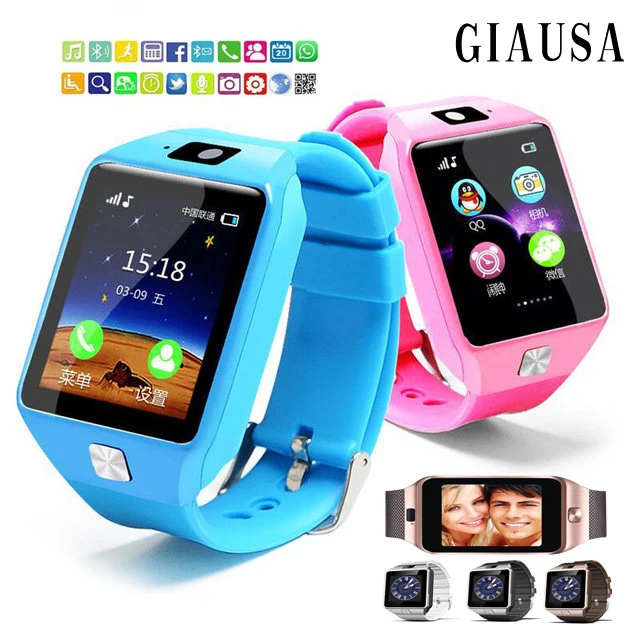 

DZ09 Smart Watch Kids&Women 2.0M Camera Bluetooth Call Smartwatch support SIM TF Card for IOS Android Phone Children watch GT08