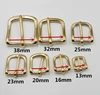 13-38mm Inner Width Solid Brass Pin Buckle Belt End Bar Heel For Bag Jeans Webbing Collar Strap Diy Leather Craft Accessories ► Photo 3/6