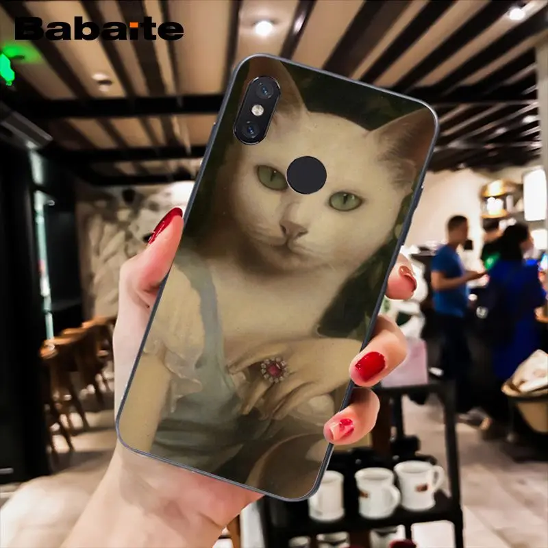 Funny Leonardo da Vinci Mona Lisa Pat Cat Art Aesthetics painting