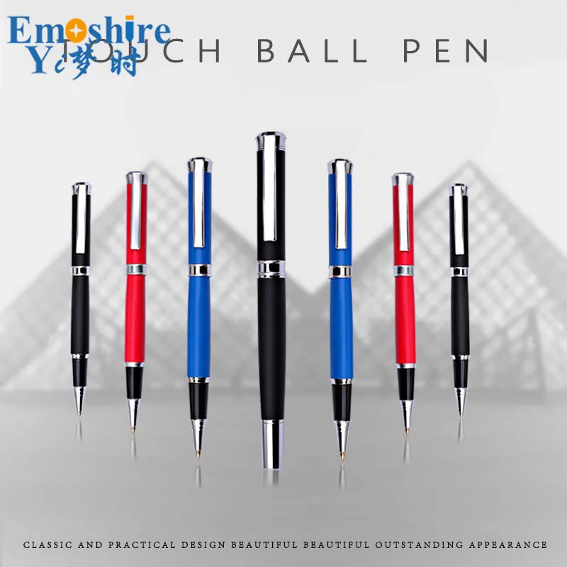

New Arrival Ballpoint Pen Metal Roller Ball Pen for Writing Supplies High Quality School Office Supplies Gift Pen Custom P410