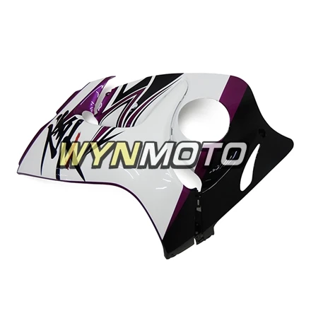 Выполните обтекатели комплект для GSXR1300 2008- 08-16 впрыск АБС пластмасса Полный обтекатели комплект капоты белый фиолетовый кузов крышка
