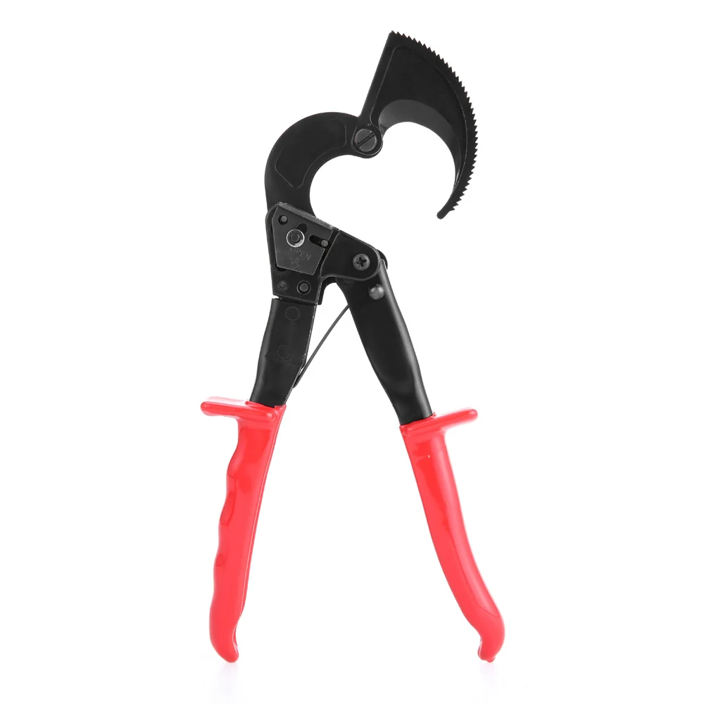 

240mm2 Max Ratcheting Ratchet Cable Cutter for Copper Aluminum Cable Wire Cutters Plier Hand Tool Not for Cutting Steel Wire