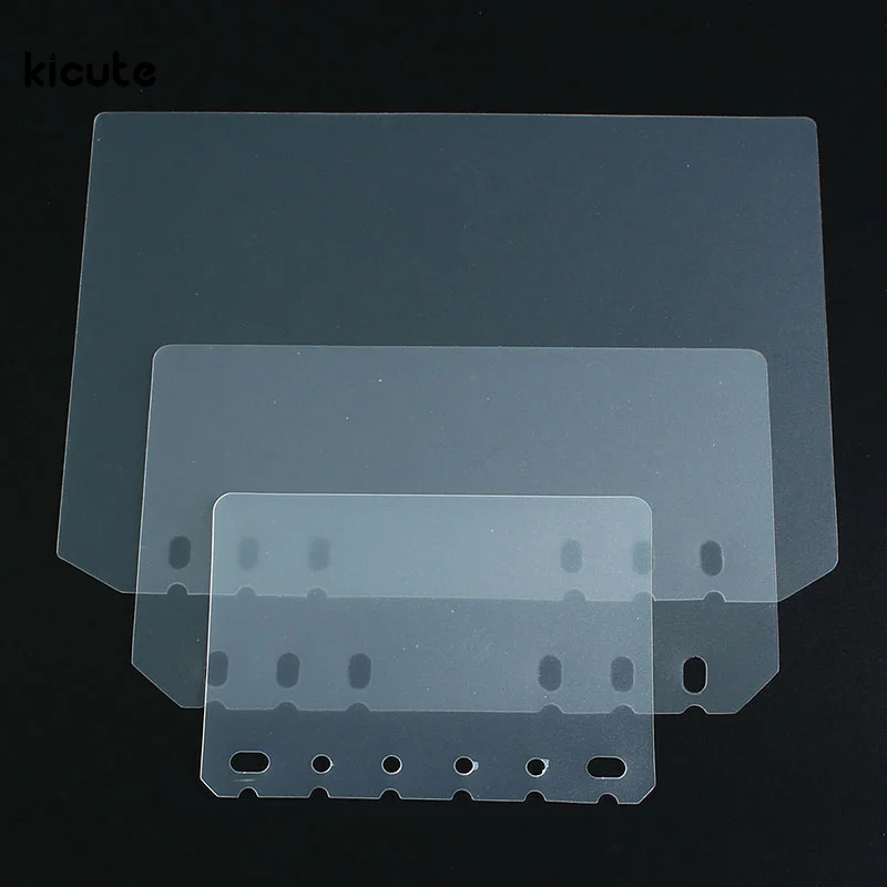 

New A5 A6 A7 PP Frosted Plate for Protecting Inner Paper Spacer Notebook Planner Filofax Organizer Divider Separator Board Page