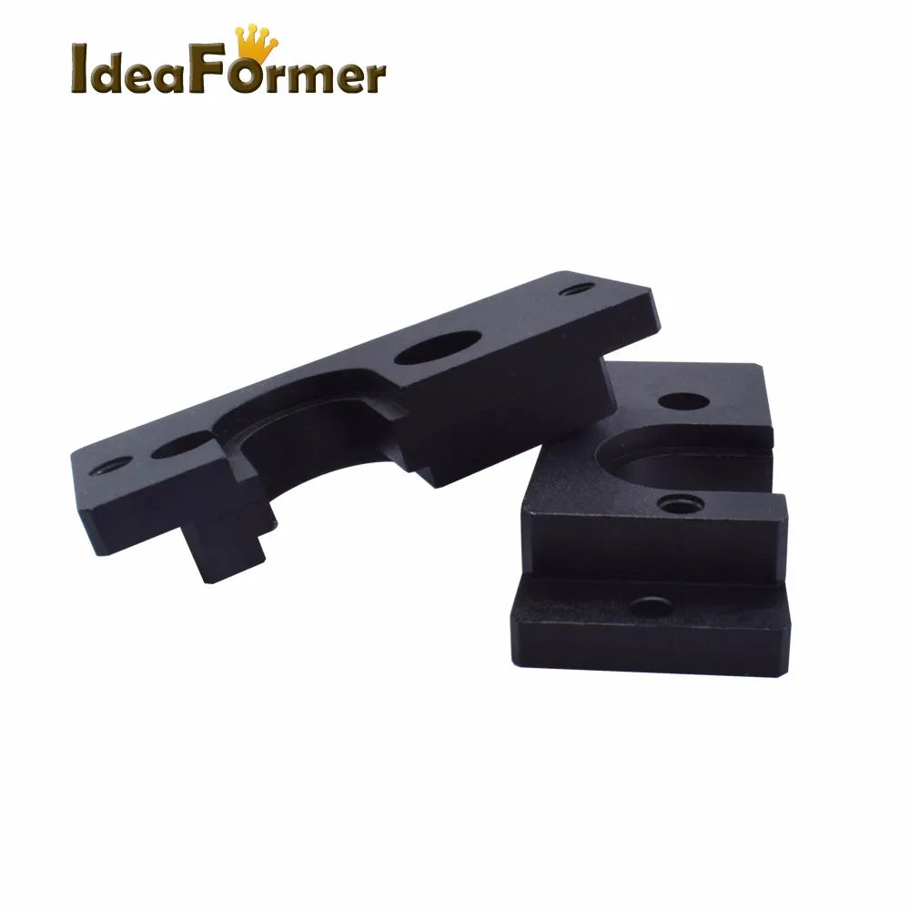 Aluminum Alloy V6 Hot End Metal Mount Plate for BullDog Extruder 3D Printer Part
