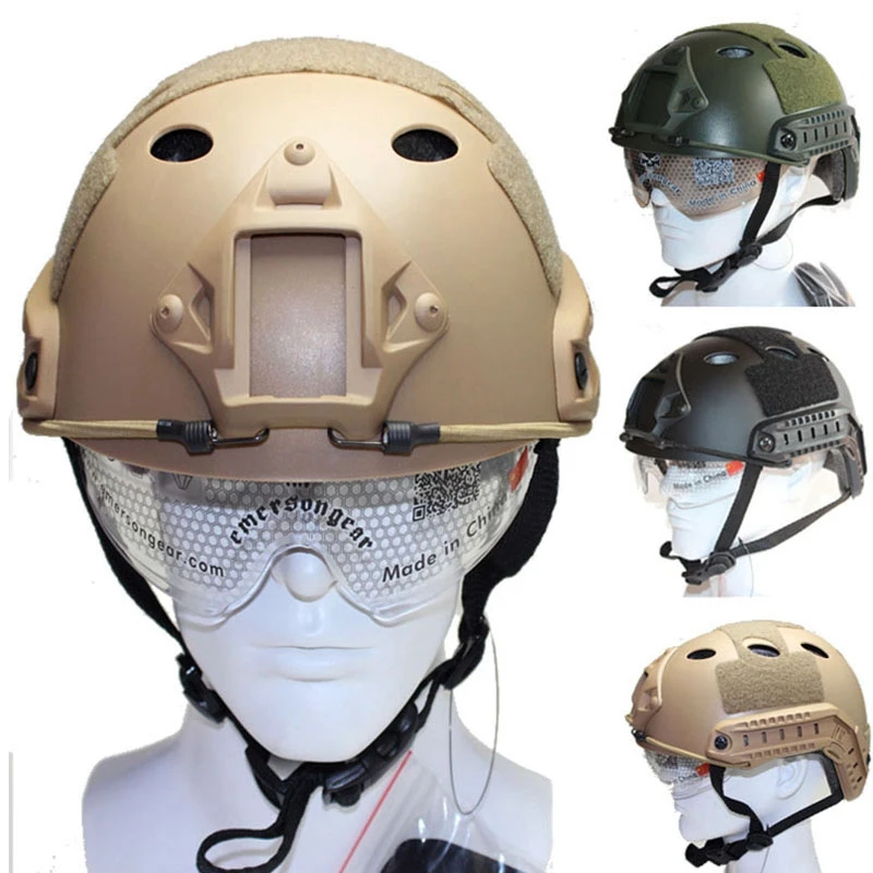 Tactical Army Fast PJ Helmet Airsoftsports Paintball Protector with