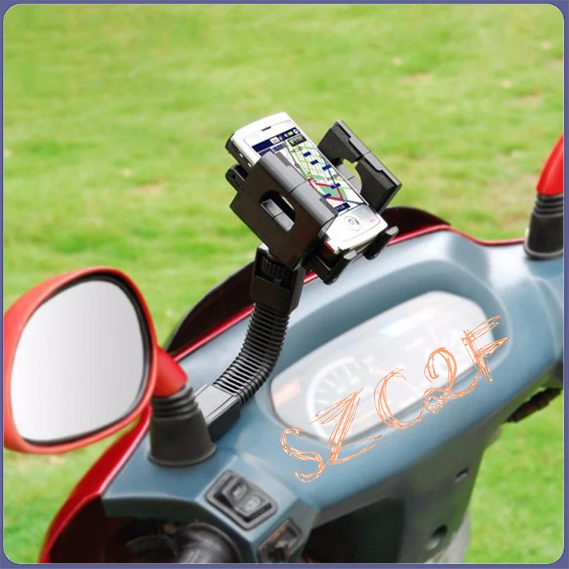 Motorbike 360 Rotation Motorcycle Phone Stand Mount Holder for iphone 5