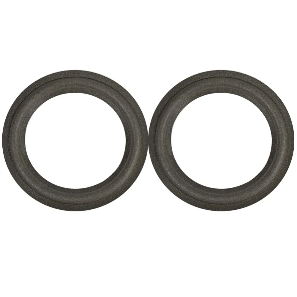 AIYIMA 2 шт. 5 дюймов кольцо из вспененного материала для динамика боковой НЧ динамик ремонт аксессуары губка боковой край складное кольцо круг