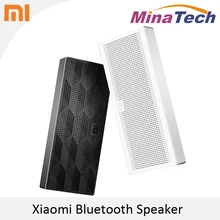 100% Original Xiaomi mi Altavoz Bluetooth Inalámbrico Portátil Mini Caja Cuadrada Bluetooth 4.0 Altavoz para Iphone y Android teléfonos