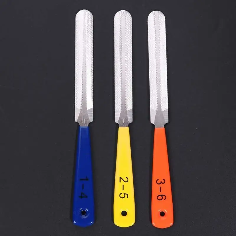 

3pcs/Set Guitar Nut Files Fret Crowning Slot Filing Luthier Repair Tool Kit For Stringed Instruments Guitar Accessory Guitar Par