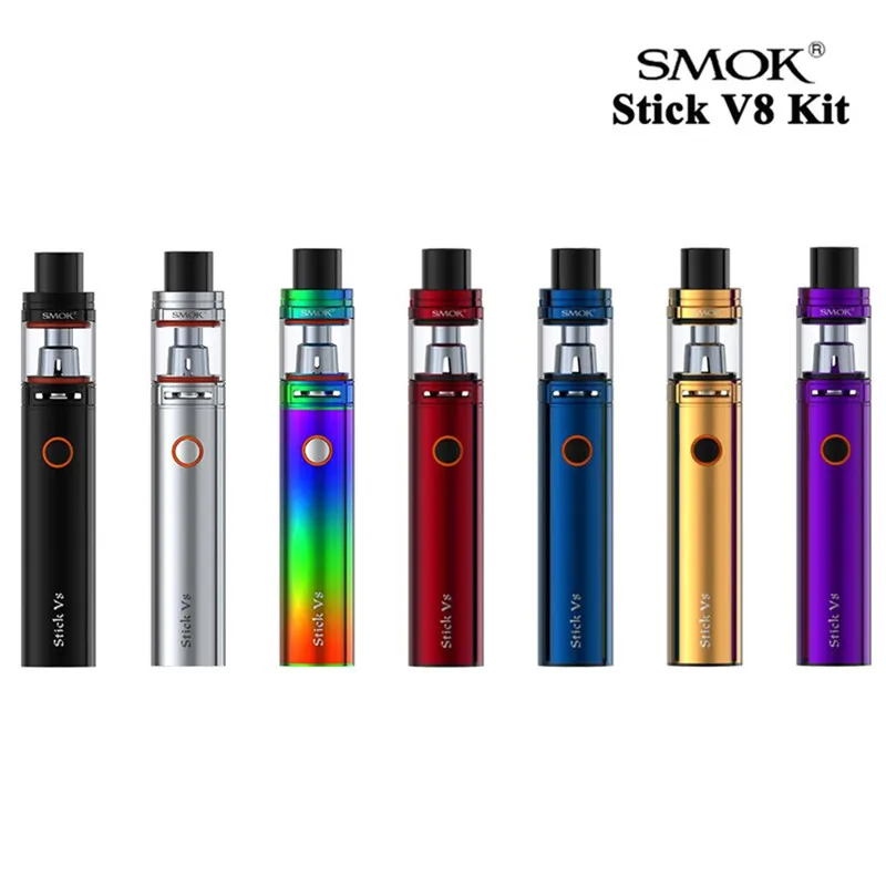 

Electronic Cigarettes Smok Stick V8 Kit With 5ml TFV8 Big Baby Tank Vaporizer 3000mah Stick V8 Battery Vape with V8 Baby-M2 Core
