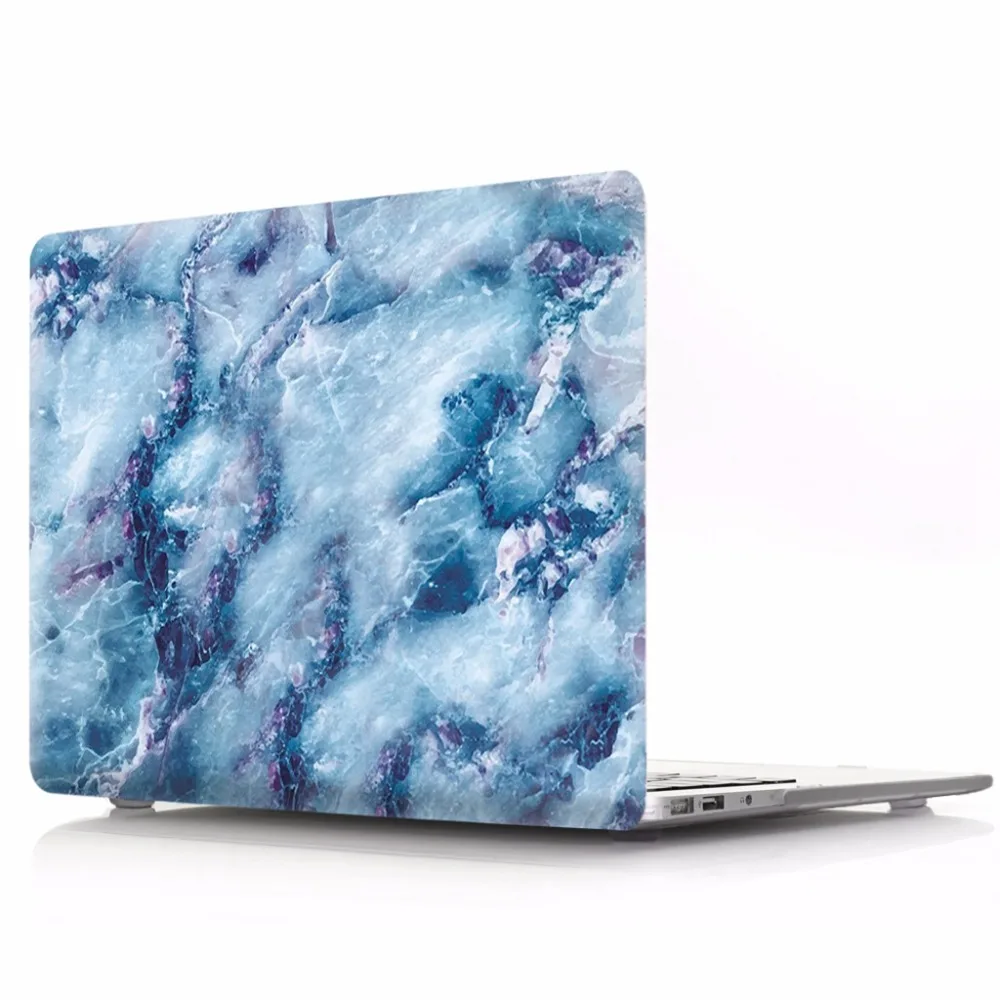 Мраморный Жесткий Чехол для Apple Macbook Air 11 13 Pro 15 Retina 12 Touch Bar дюймов A1706 A1707 сумка