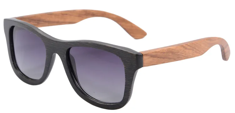 Новые модные бамбуковые солнцезащитные очки ручной работы для женщин и мужчин поляризационный очки в деревянной оправе Oculos De Sol крутые очки для вождения Pilot Goggle - Цвет линз: 6016 gradient grey p