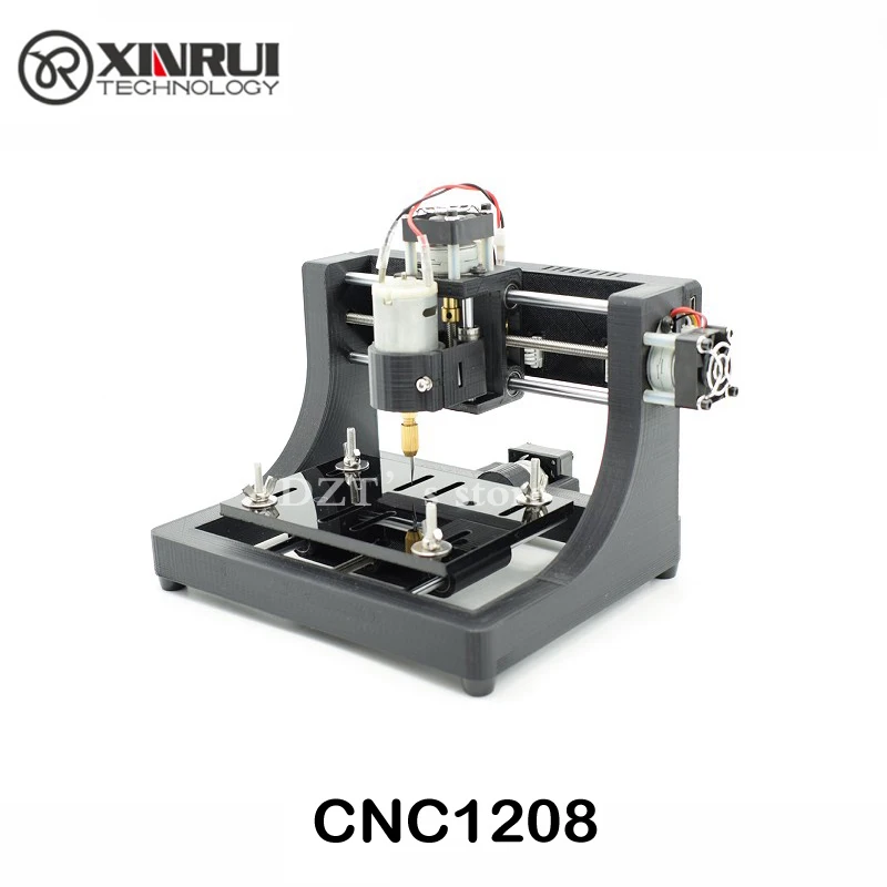

JEDI CNC1208 super mini hobby Machine 3 Axis Pcb Milling machine,mini Wood Router for learning & study best toy Assembled