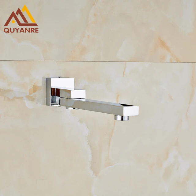 Free Shipping Chrome Finish Br Tub Filler Wall Mounted Bathroom Free Shipping Chrome Finish Br Tub Filler Wall Mounted Bathroom Shower Spout Bathtub Taps