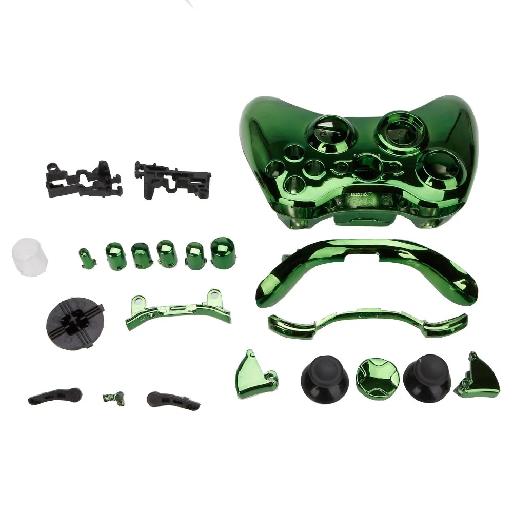 

Green Full Controller Shell Case Housing for Microsoft Xbox 360 Wireless Controller