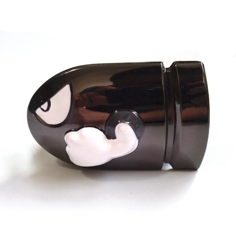 

Super Mario Black Cartoon Bullet Belt Buckle Suit 4cm Width Belt Metal Cute Fashion Game Black Shark Buckles Jeans Accessories