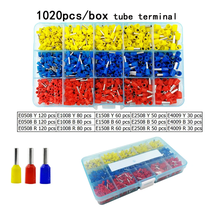 Tubular terminal crimping tools mini electrical pliers HSC8 10SA 0.25-10mm2 23-7AWG 6-4A/6-6A 0.25-6mm2 high precision clamp set