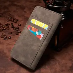 NOWAL Винтаж магнит держатель для карт чехол для samsung Galaxy S9 S8 плюс Флип кожаный бумажник чехол для samsung S7 край примечание 8 Капа
