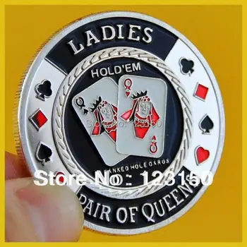 

JZ-035 Card Protector, Texas Holdem Accessories,Ladies QQ (S)
