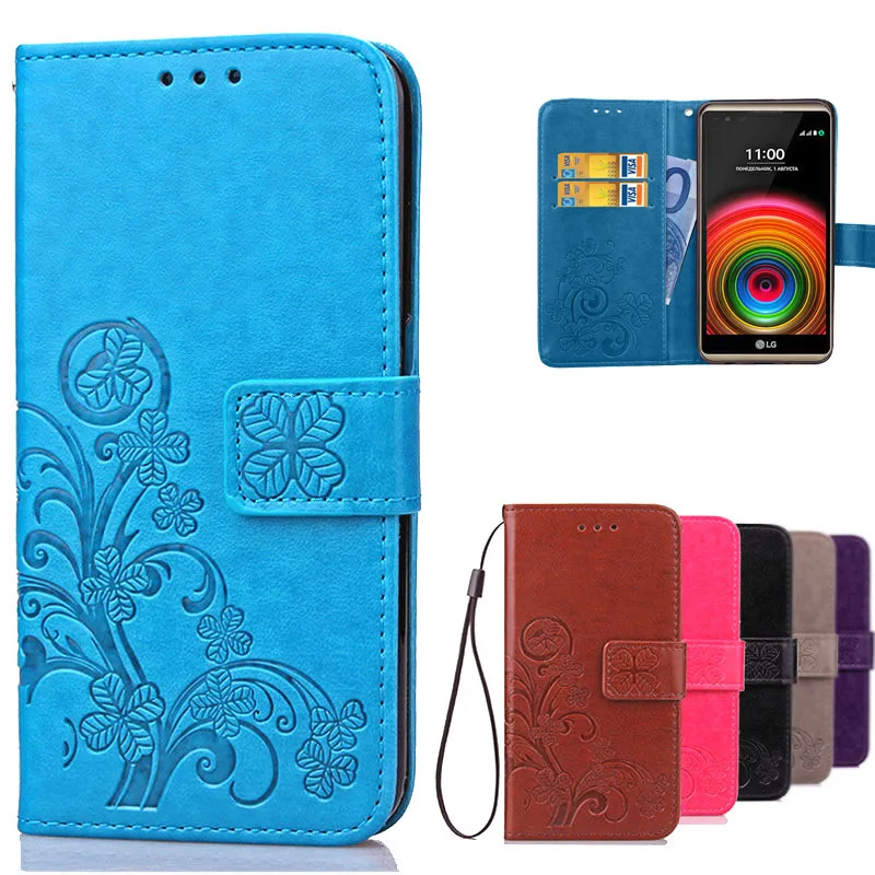 

For LG X Power Case Flip Wallet PU Leather Phone Cases For LG X power K210 K220 LS755 K220DS Card Holder Stand Cover Phone Coque