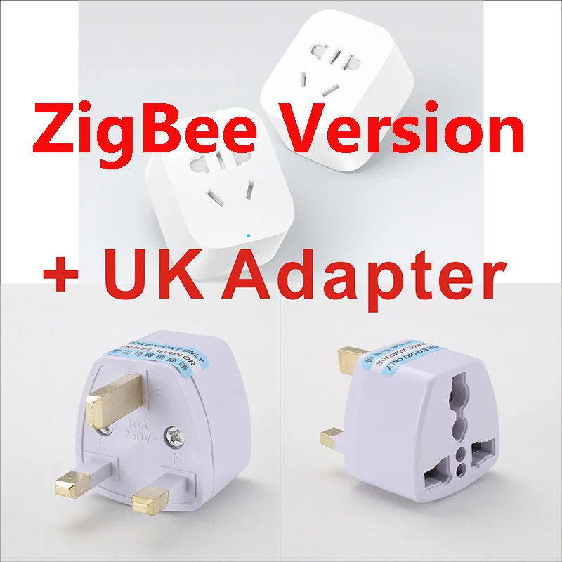 Умная розетка Xiaomi ZigBee Mi Zigbee Wi Fi беспроводное управление через приложение