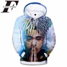 LUCKYFRIDAYF Новинка рапер Xxxtentacion 3D Принт толстовки для мужчин/женщин Мода хип хоп Xxxtentacion мужские толстовки и толстовка одежда